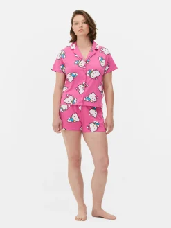 Femme Primark Ensembles Pyjamas|Pyjama Chemise Et Short 50e Anniversaire Hello Kitty