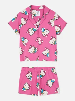 Femme Primark Ensembles Pyjamas|Pyjama Chemise Et Short 50e Anniversaire Hello Kitty