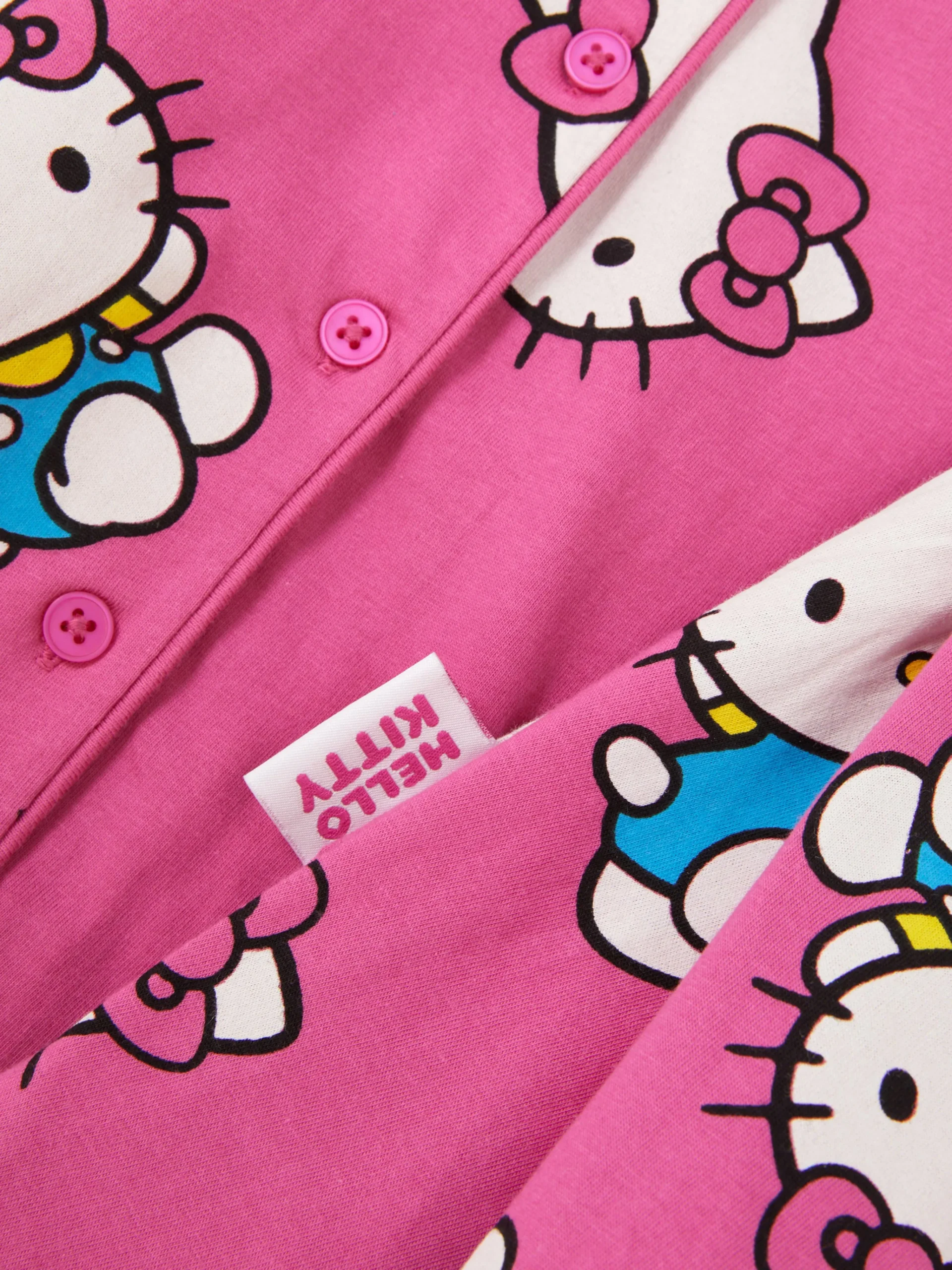 Femme Primark Ensembles Pyjamas|Pyjama Chemise Et Short 50e Anniversaire Hello Kitty