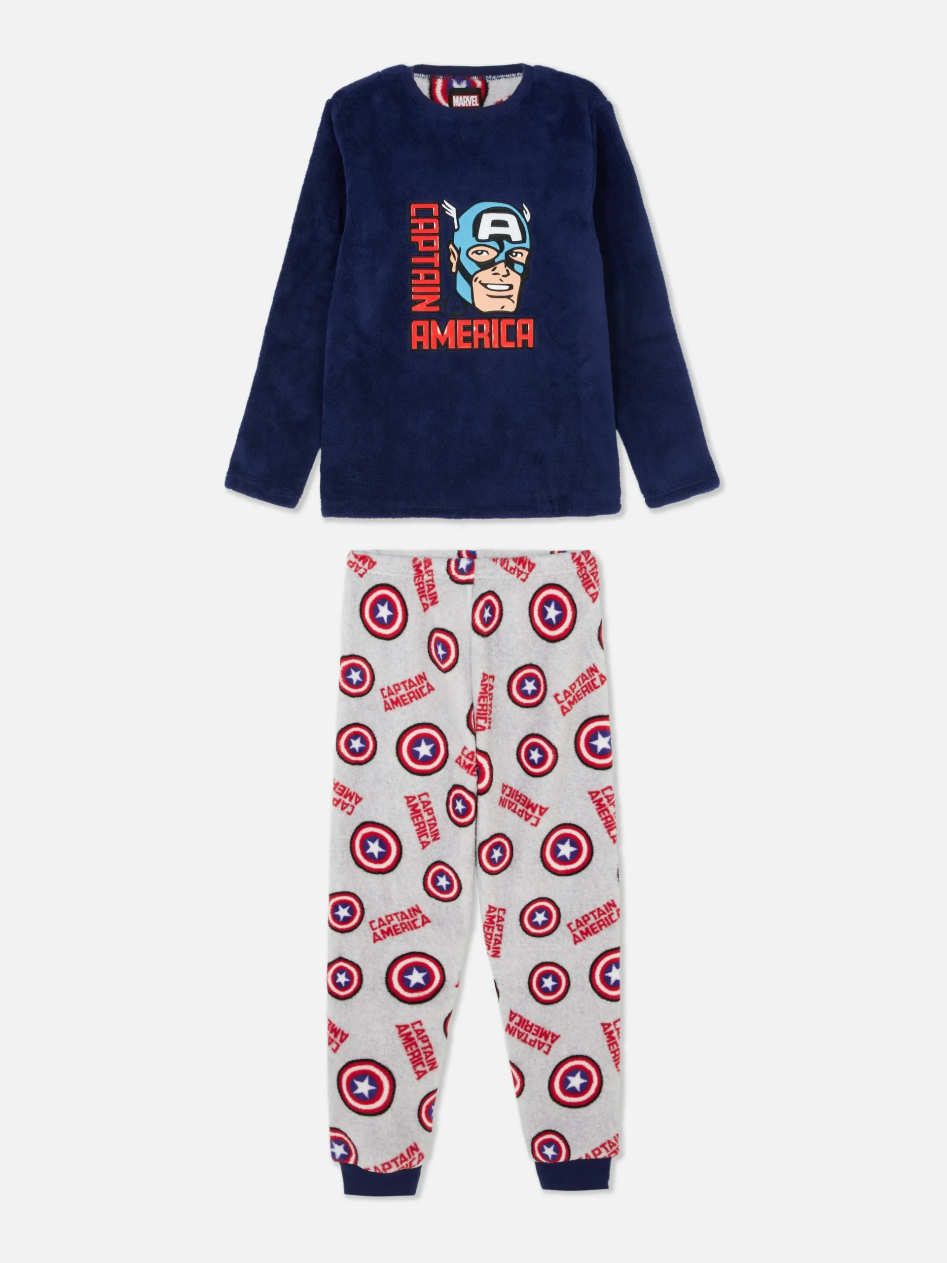 Enfant Primark Pyjamas Et Vêtements De Nuit|Pyjama Doux Marvel Captain America
