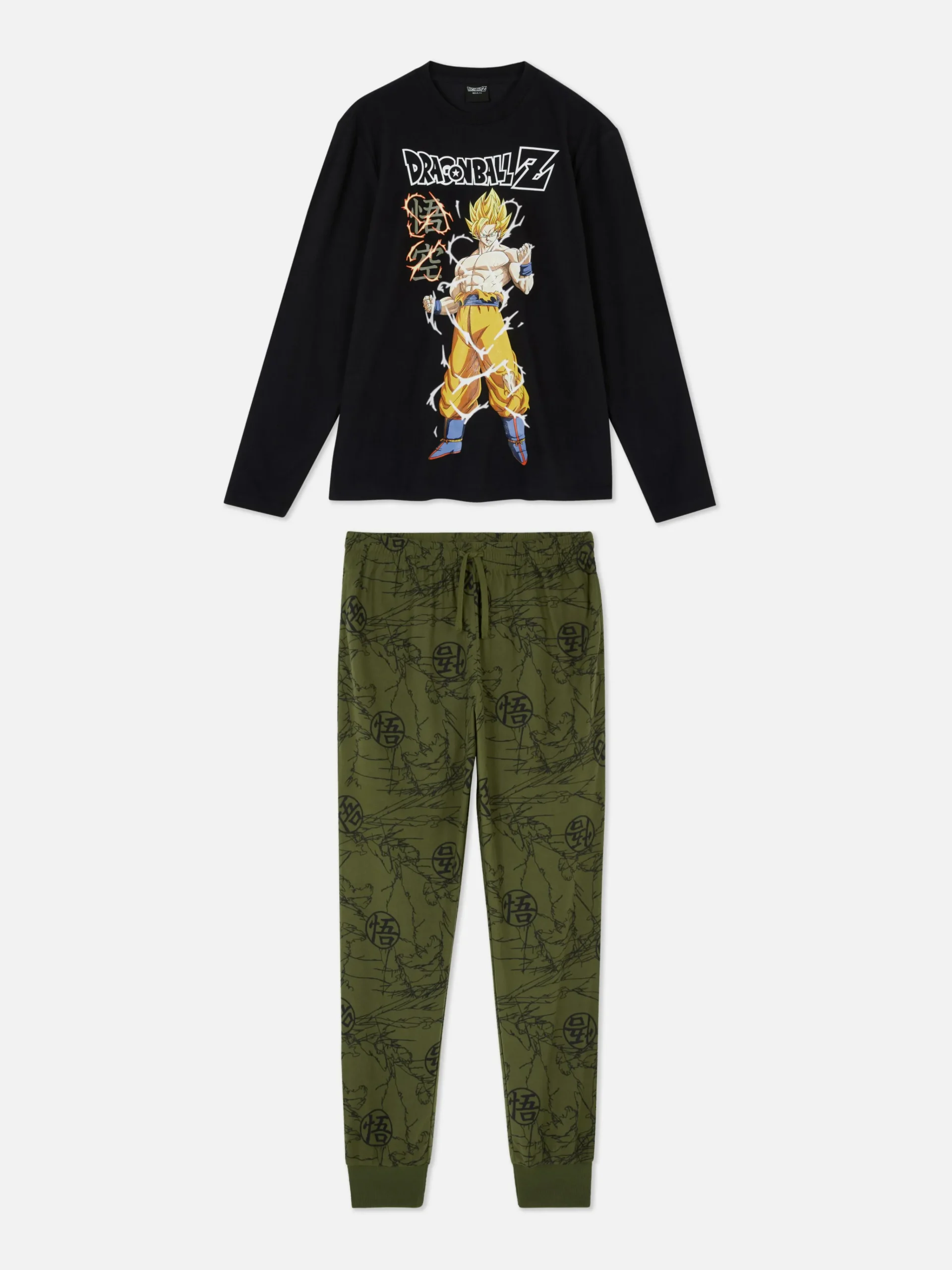 Homme Primark Pyjamas|Pyjama Dragon Ball Z Super Saiyan Goku