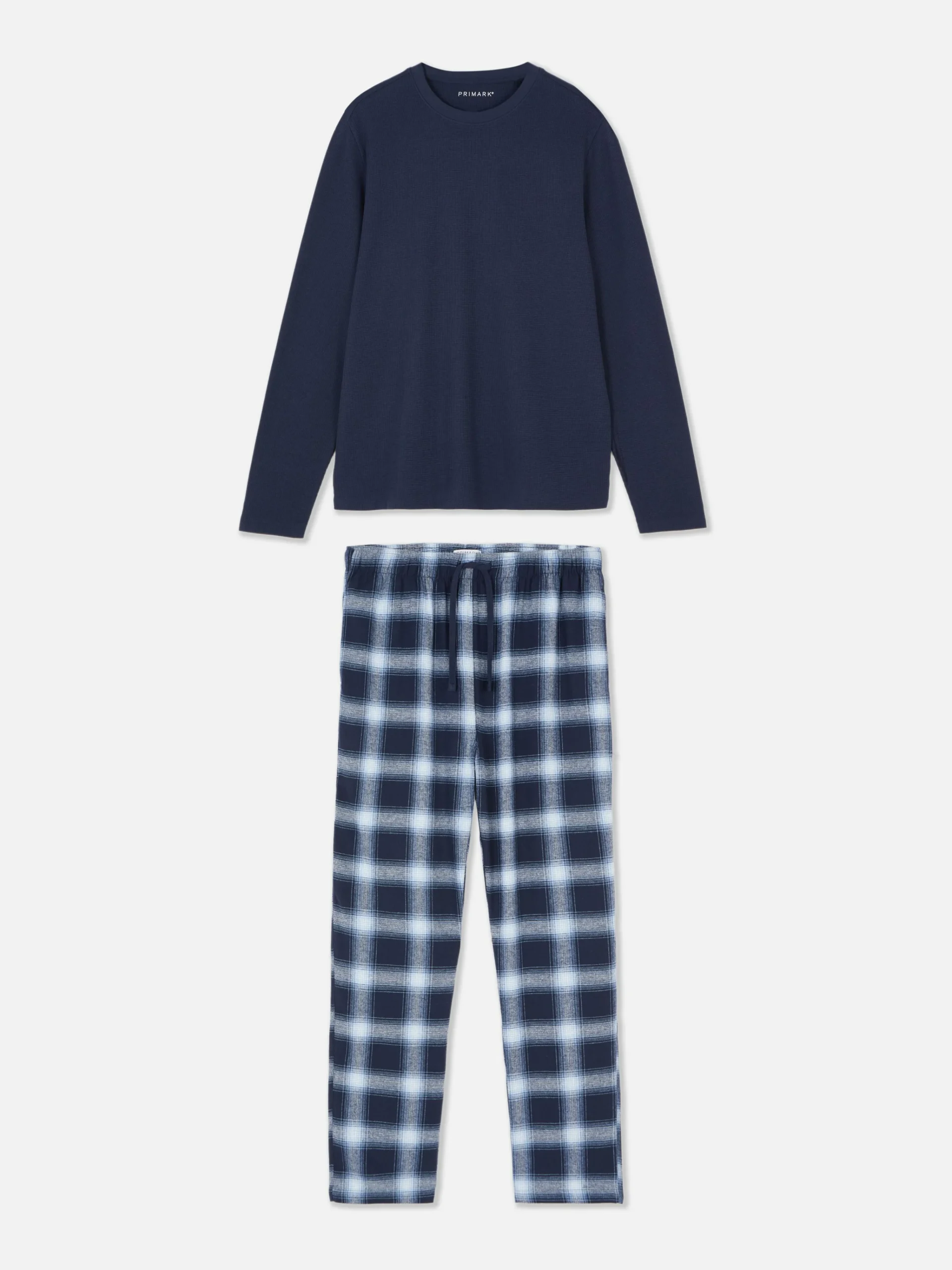 Homme Primark Pyjamas|Pyjama En Coton Brossé à Carreaux