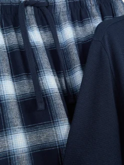 Homme Primark Pyjamas|Pyjama En Coton Brossé à Carreaux