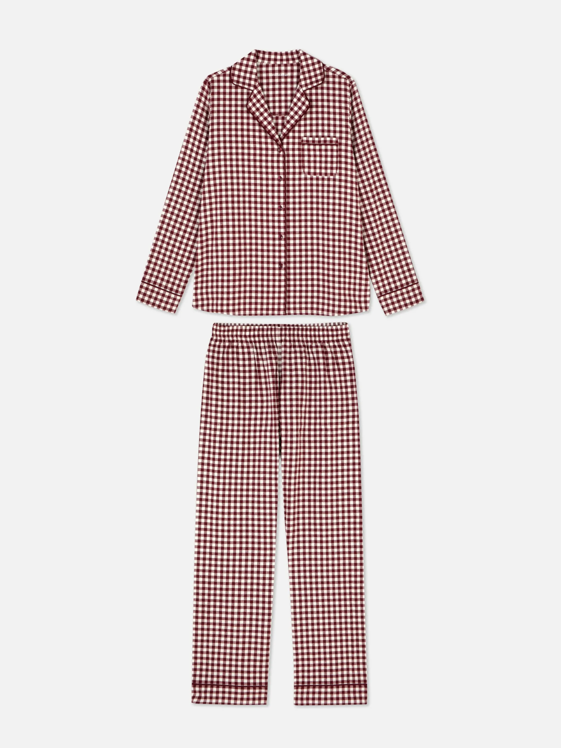 Femme Primark Ensembles Pyjamas|Pyjama En Flanelle à Manches Longues