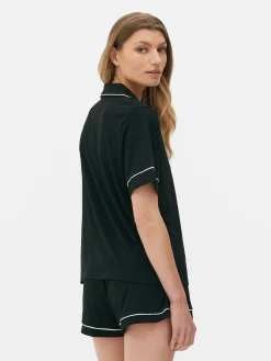 Femme Primark Ensembles Pyjamas|Pyjama En Jersey à Manches Courtes