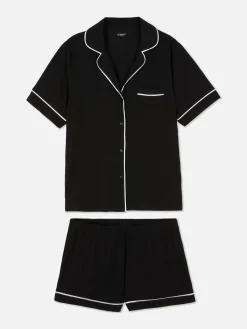 Femme Primark Ensembles Pyjamas|Pyjama En Jersey à Manches Courtes