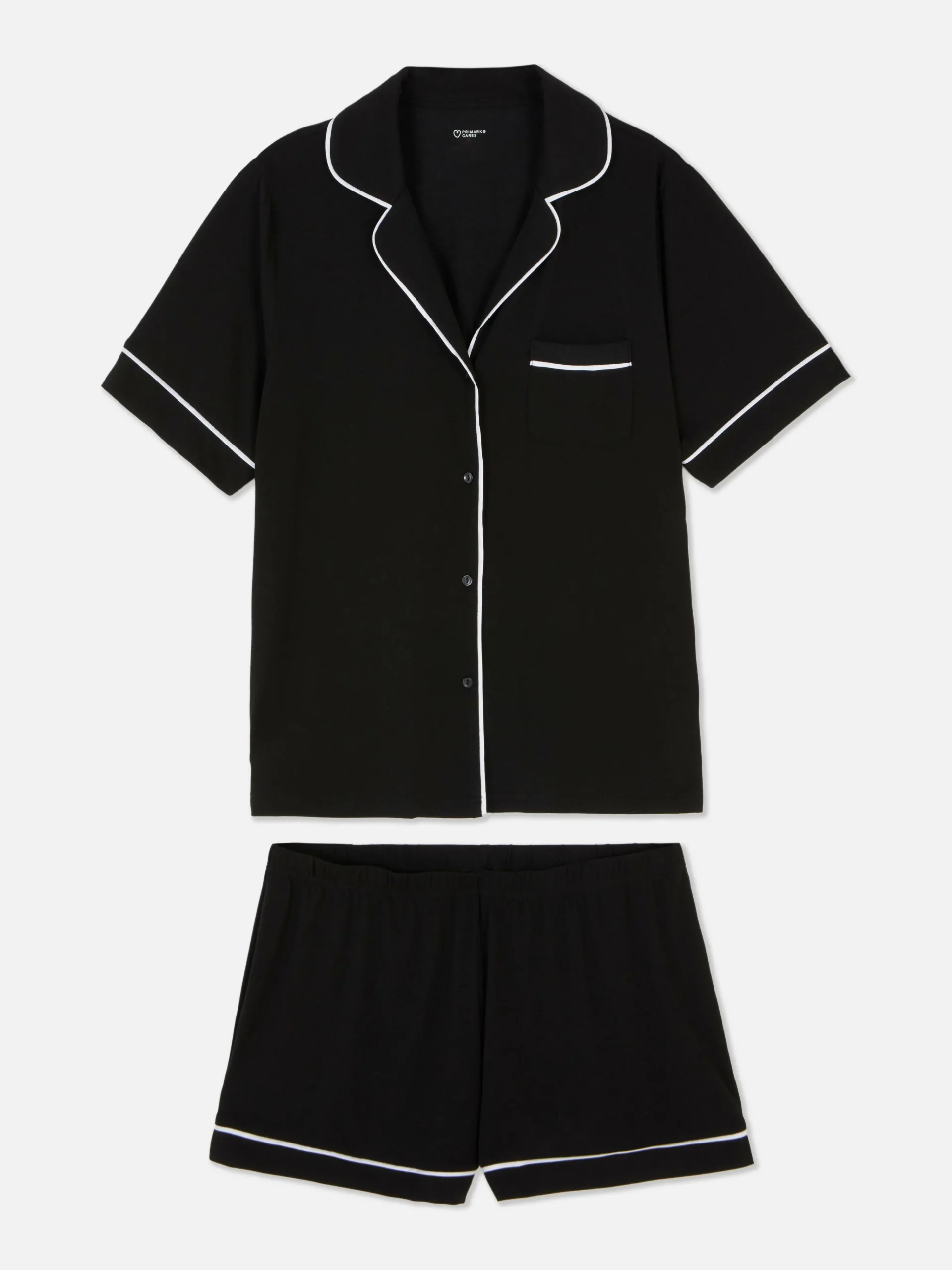 Femme Primark Ensembles Pyjamas|Pyjama En Jersey à Manches Courtes