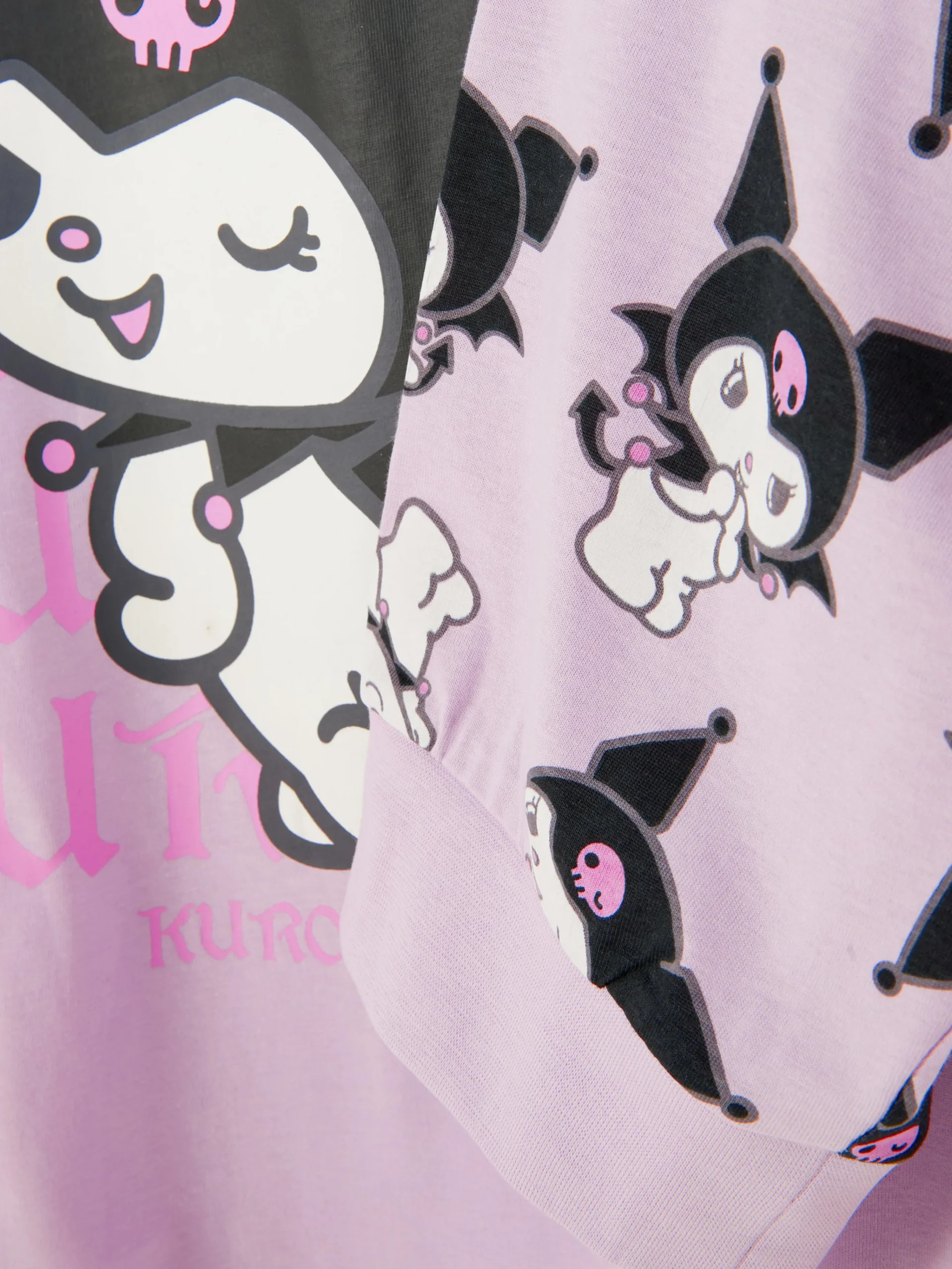 Femme Primark Ensembles Pyjamas|Pyjama En Jersey Hello Kitty Kuromi
