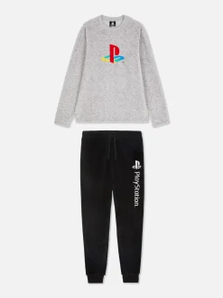Homme Primark Pyjamas|Pyjama En Molleton à Logo PlayStation