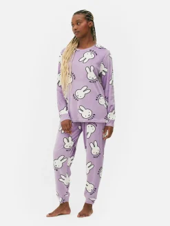 Femme Primark Ensembles Pyjamas|Pyjama En Molleton à Manches Longues Miffy