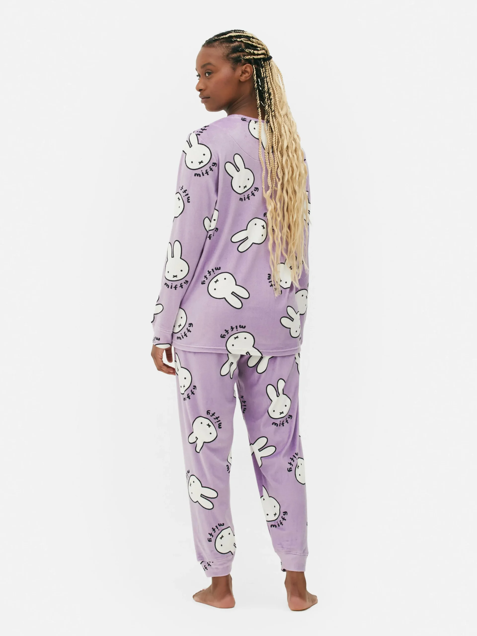 Femme Primark Ensembles Pyjamas|Pyjama En Molleton à Manches Longues Miffy