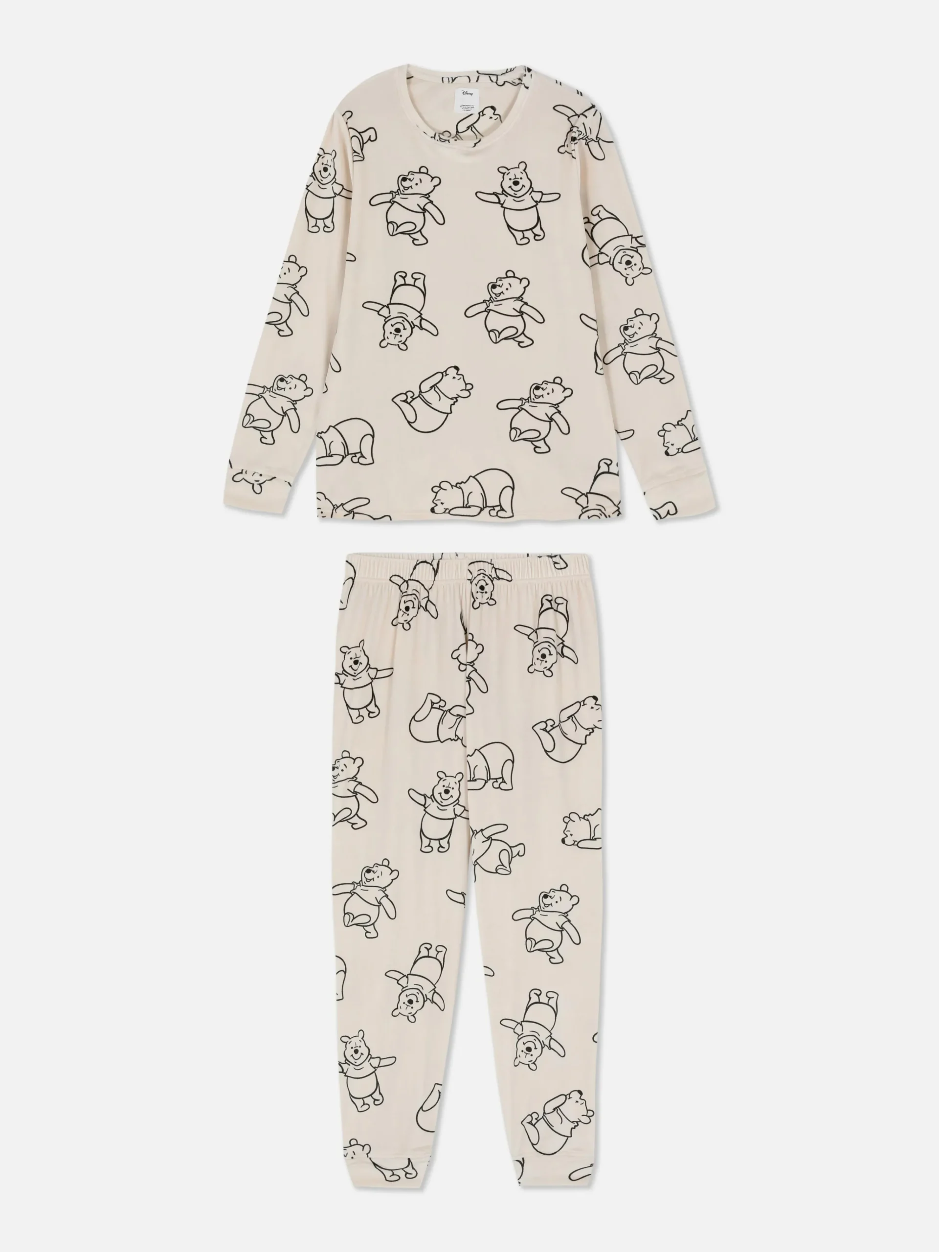 Femme Primark Ensembles Pyjamas|Pyjama En Molleton à Manches Longues Disney