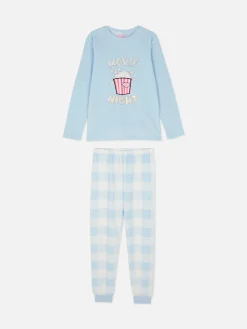 Enfant Primark Pyjamas Et Vêtements De Nuit|Pyjama En Molleton à Motif Pop-corn