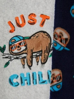 Enfant Primark Pyjamas Et Vêtements De Nuit|Pyjama En Molleton à Motif Paresseux