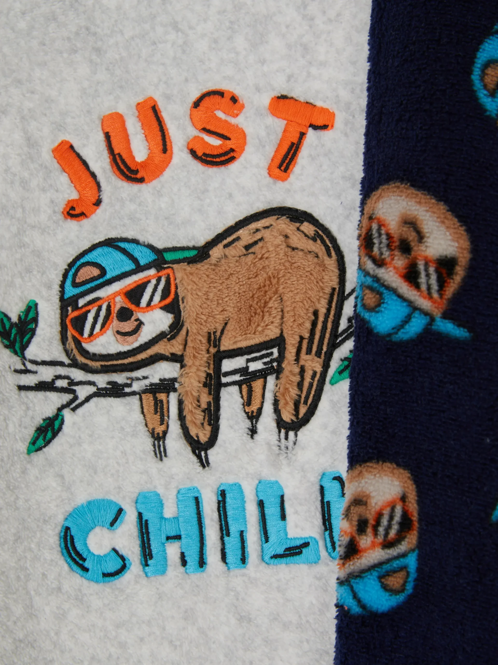 Enfant Primark Pyjamas Et Vêtements De Nuit|Pyjama En Molleton à Motif Paresseux