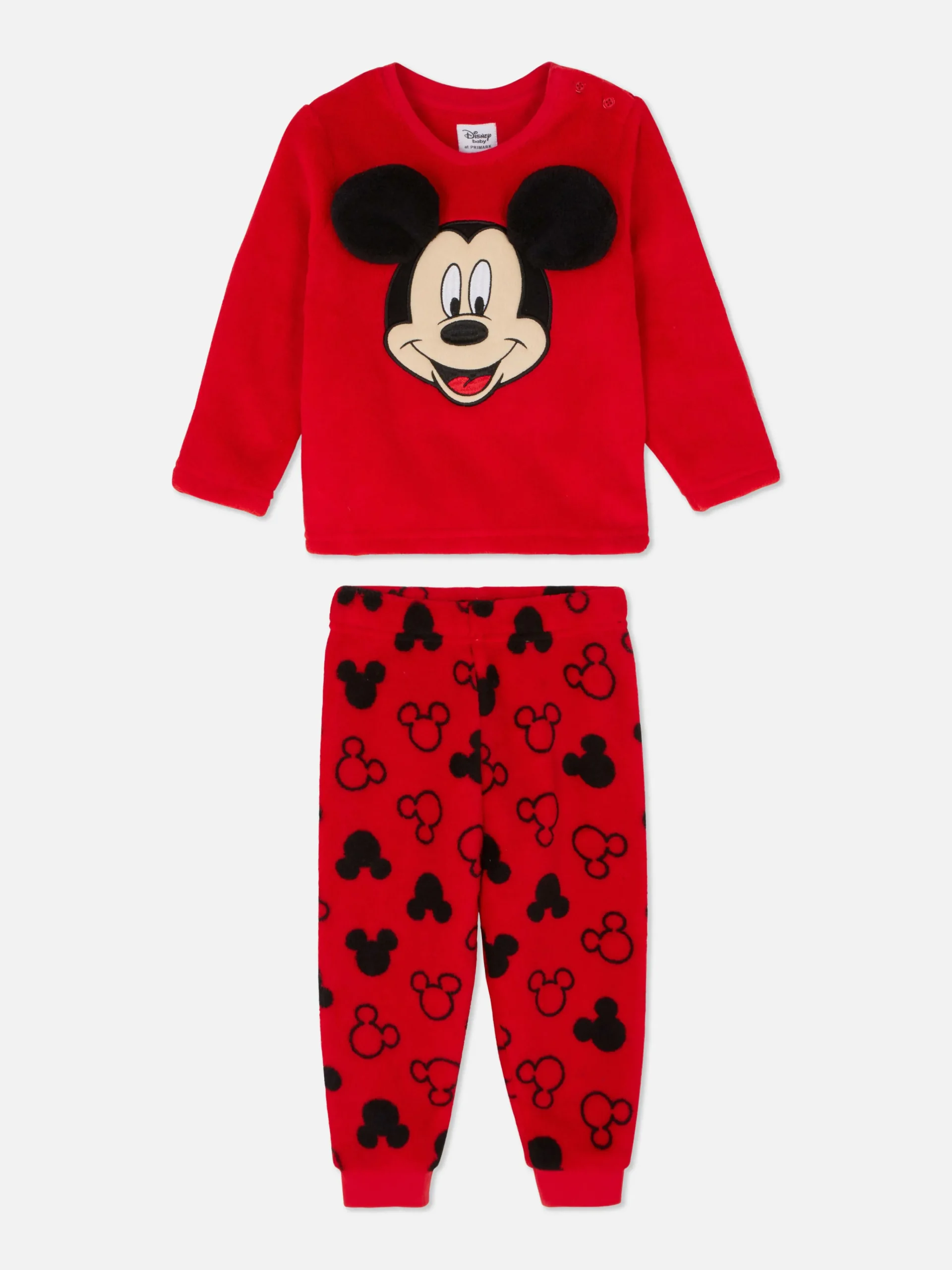 Primark Pyjamas Et Vêtements De Nuit|Pyjama En Molleton Disney Mickey Mouse