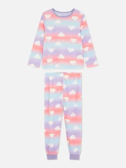 Enfant Primark Pyjamas Et Vêtements De Nuit|Pyjama En Velours Nuage à Dégradé