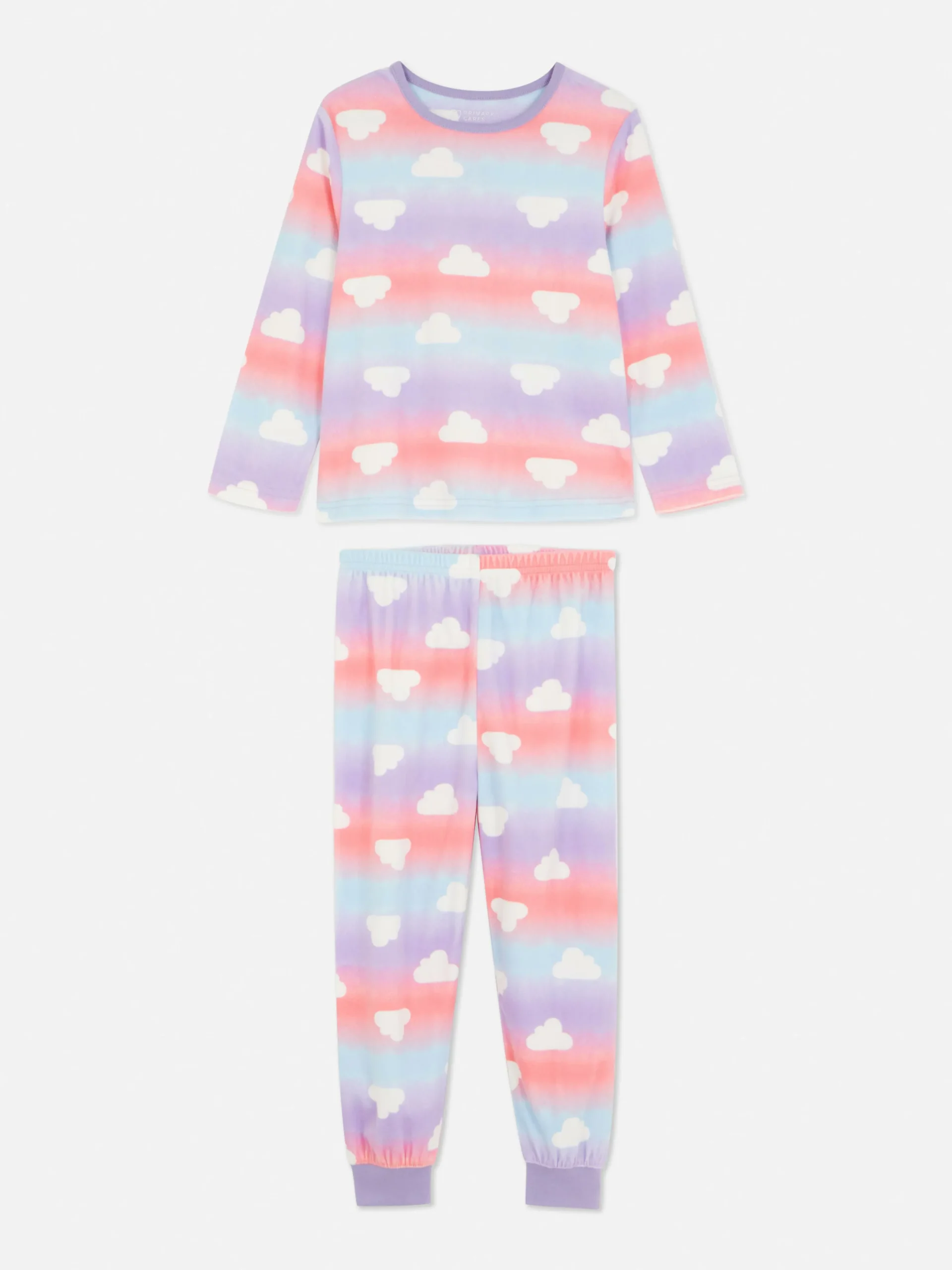 Enfant Primark Pyjamas Et Vêtements De Nuit|Pyjama En Velours Nuage à Dégradé