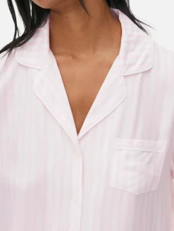 Femme Primark Ensembles Pyjamas|Pyjama Long Boyfriend à Rayures