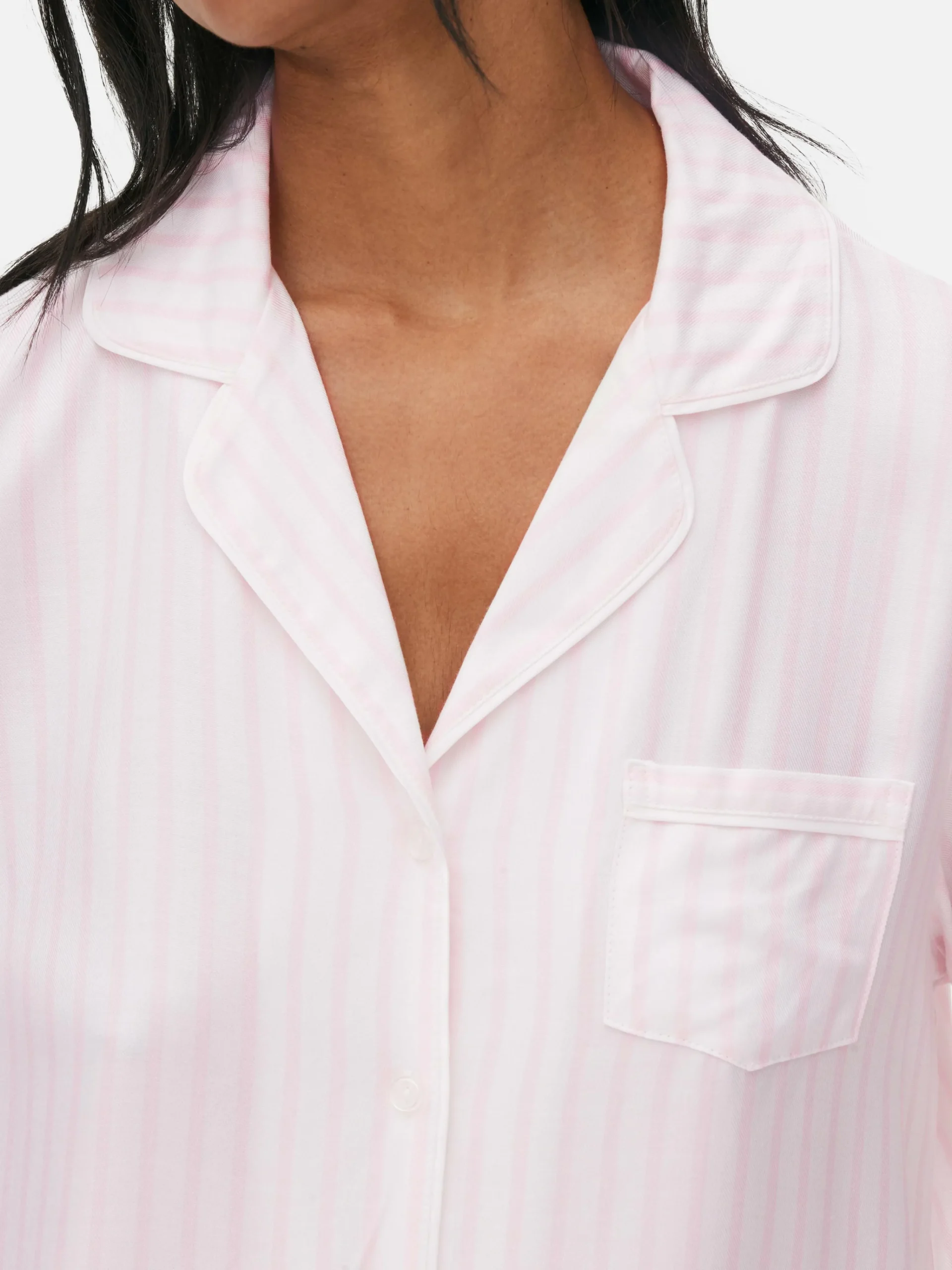 Femme Primark Ensembles Pyjamas|Pyjama Long Boyfriend à Rayures