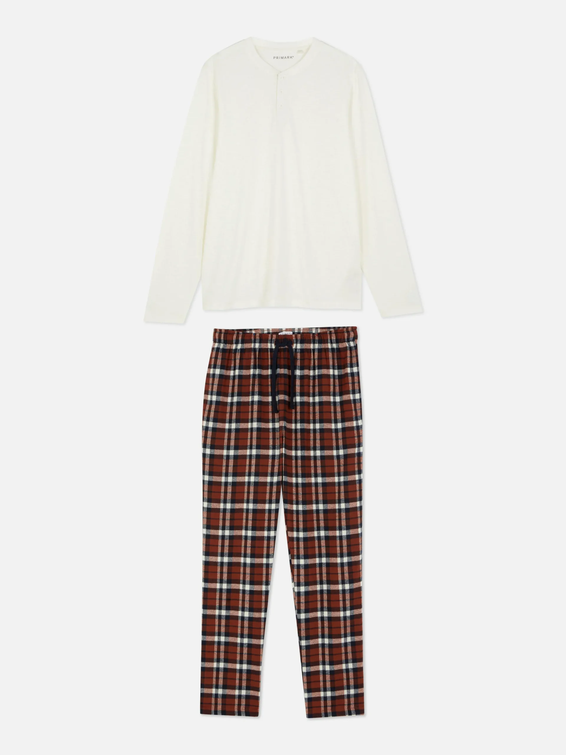 Homme Primark Pyjamas|Pyjama Long Brossé