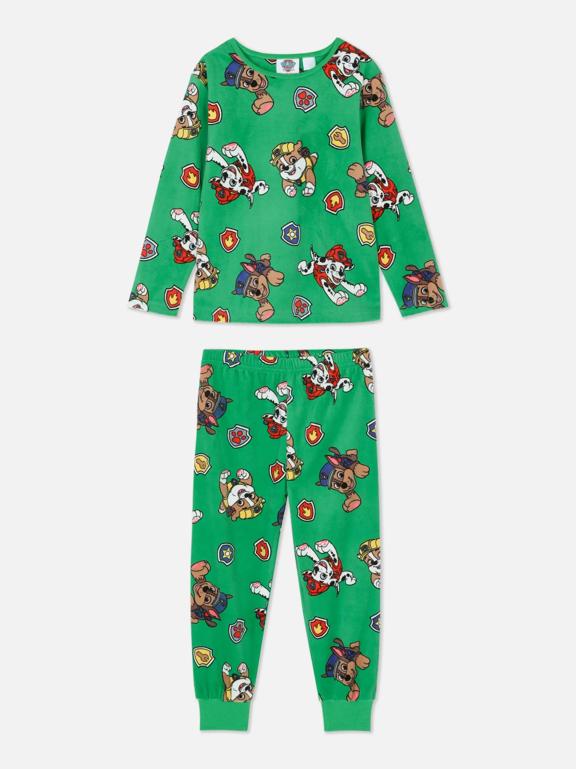 Enfant Primark Pyjamas Et Vêtements De Nuit|Pyjama Long En Velours PAW Patrol
