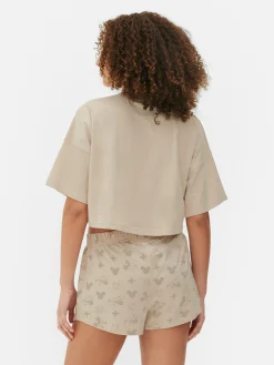 Femme Primark Ensembles Pyjamas|Pyjama Short à Motif Disney Mickey Mouse