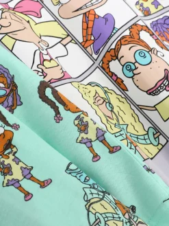 Femme Primark Ensembles Pyjamas|Pyjama Short Graphique Nickelodeon Années 90