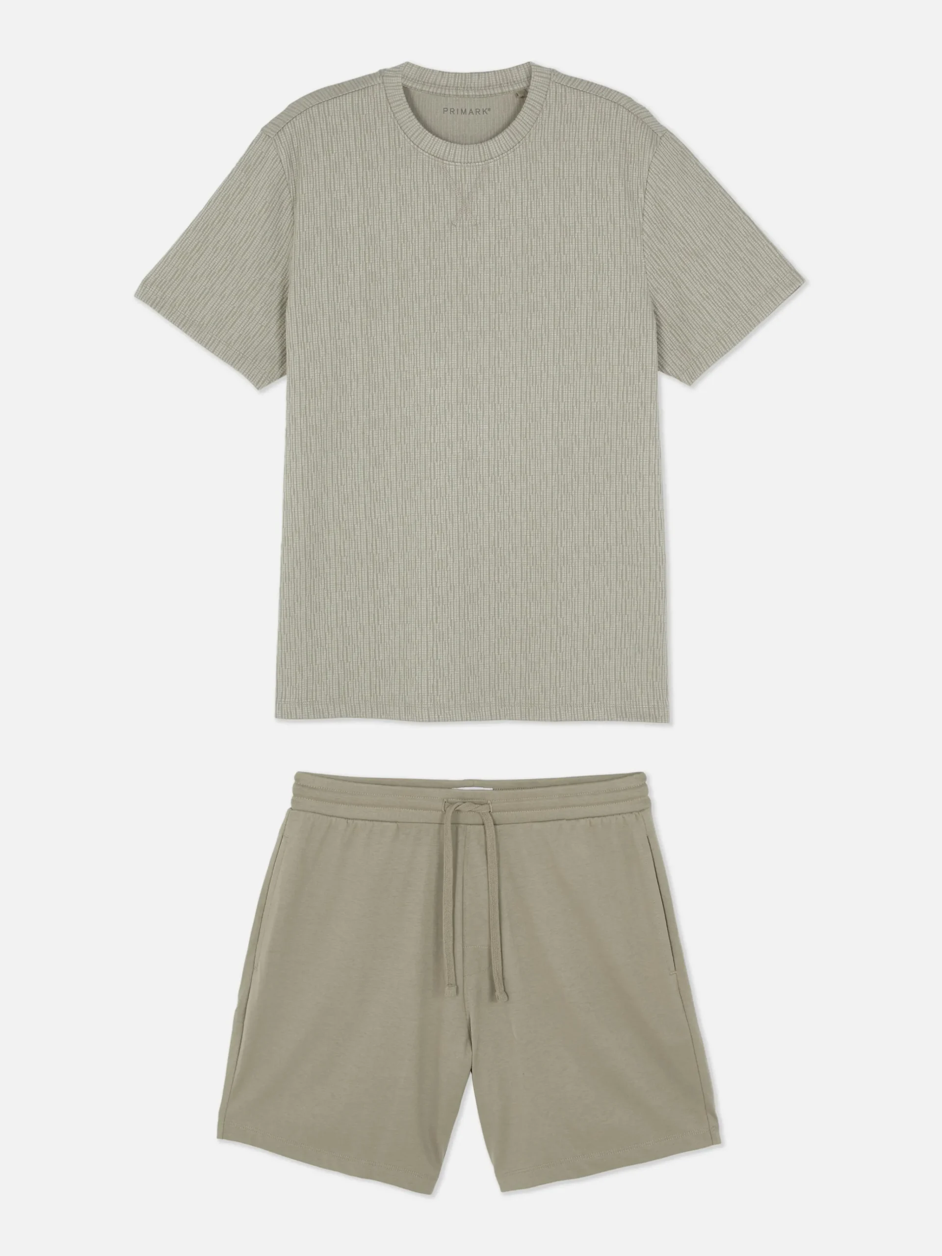 Homme Primark Pyjamas|Pyjama Short Texturé