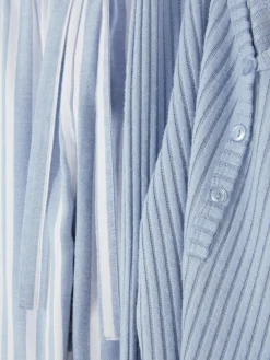 Femme Primark Ensembles Pyjamas|Pyjama T-shirt Boutonné Et Pantalon à Motifs