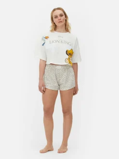 Femme Primark Ensembles Pyjamas|Pyjama T-shirt Court Disney Le Roi Lion