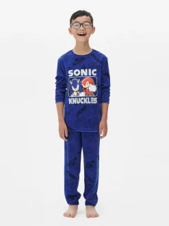 Enfant Primark Pyjamas Et Vêtements De Nuit|Pyjama T-shirt Et Bas Sonic Le Hérisson