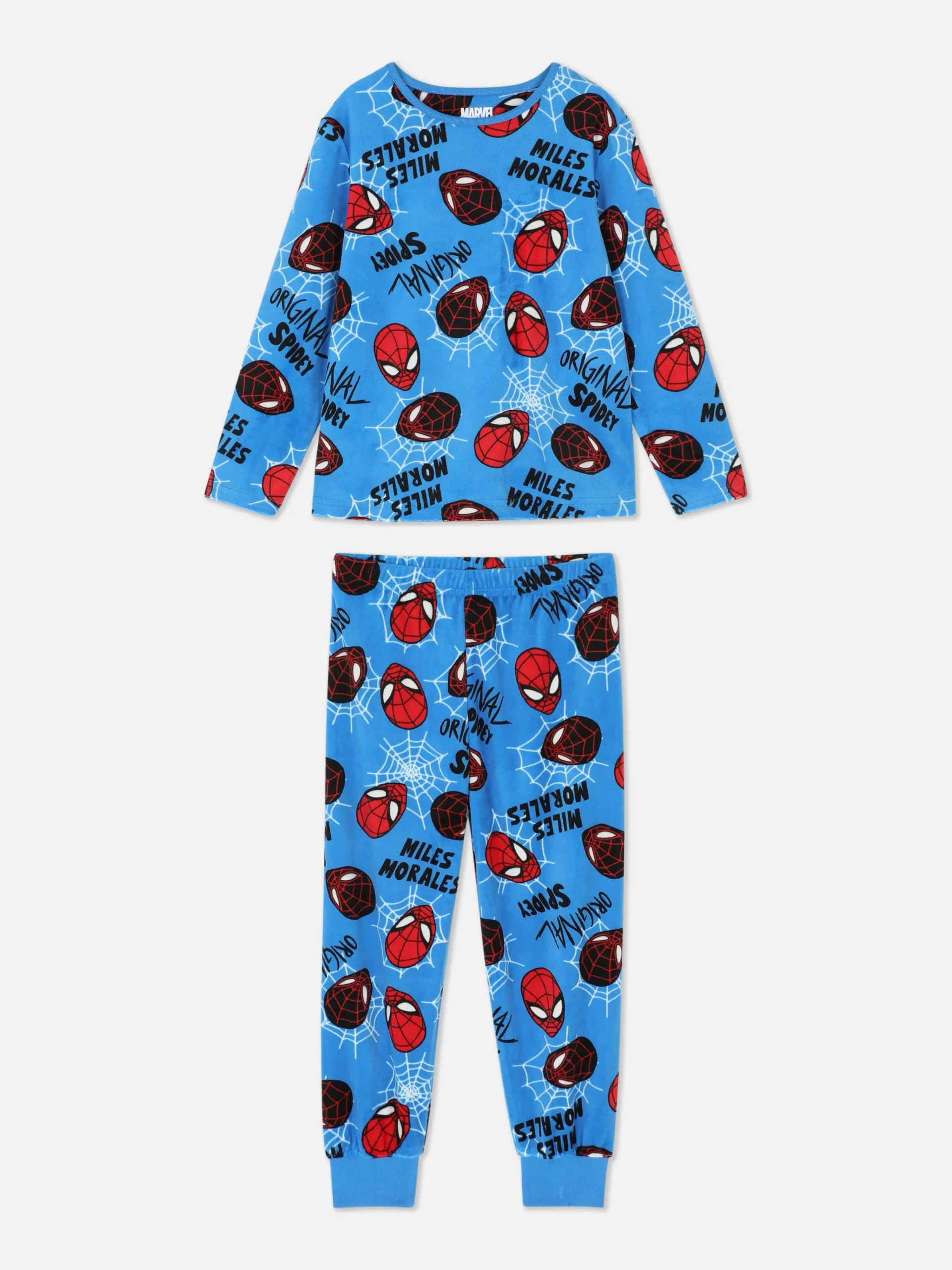 Enfant Primark Pyjamas Et Vêtements De Nuit|Pyjama T-shirt Et Pantalon Marvel Spider-Man