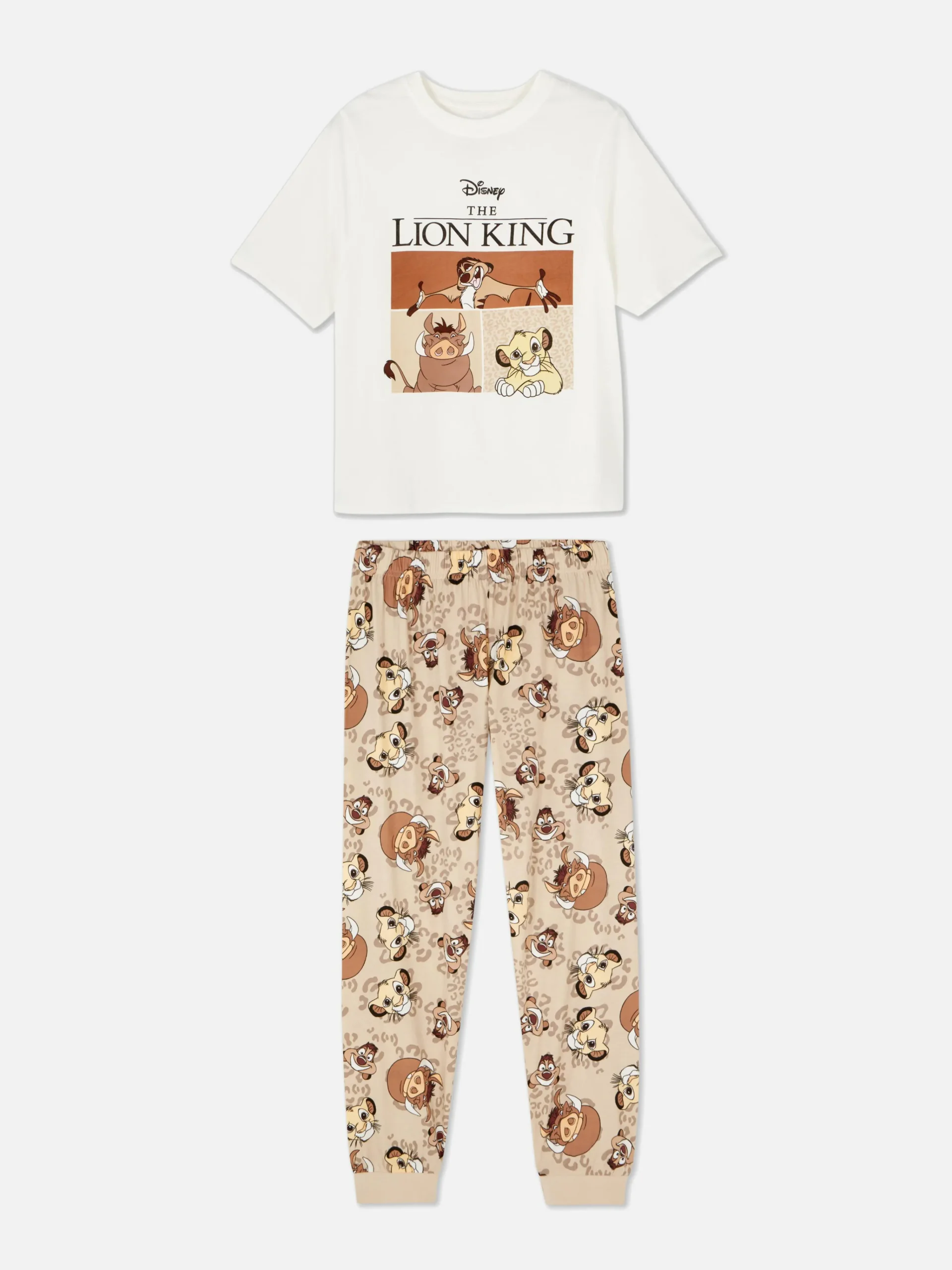 Femme Primark Ensembles Pyjamas|Pyjama T-shirt Personnages Disney