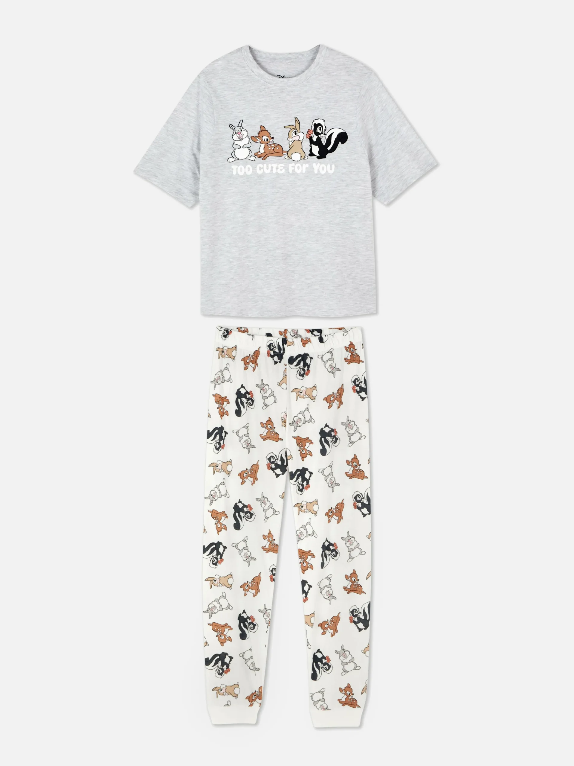 Femme Primark Ensembles Pyjamas|Pyjama T-shirt Personnages Disney