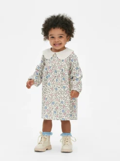 Primark Robes Et Jupes|Robe à Col Et à Motif Floral