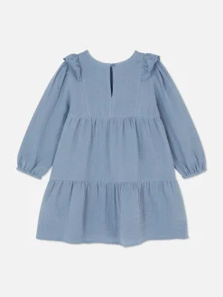 Enfant Primark Robes|Robe à Superpositions En Broderie Anglaise