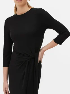 Femme Primark Robes|Robe En Jersey à Nouer Sur Le Côté The Edit