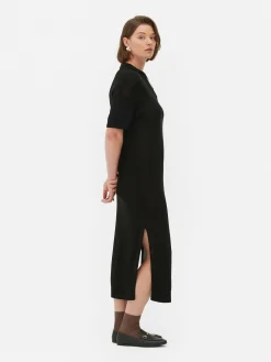 Femme Primark Robes|Robe Mi-longue Avec Col En V