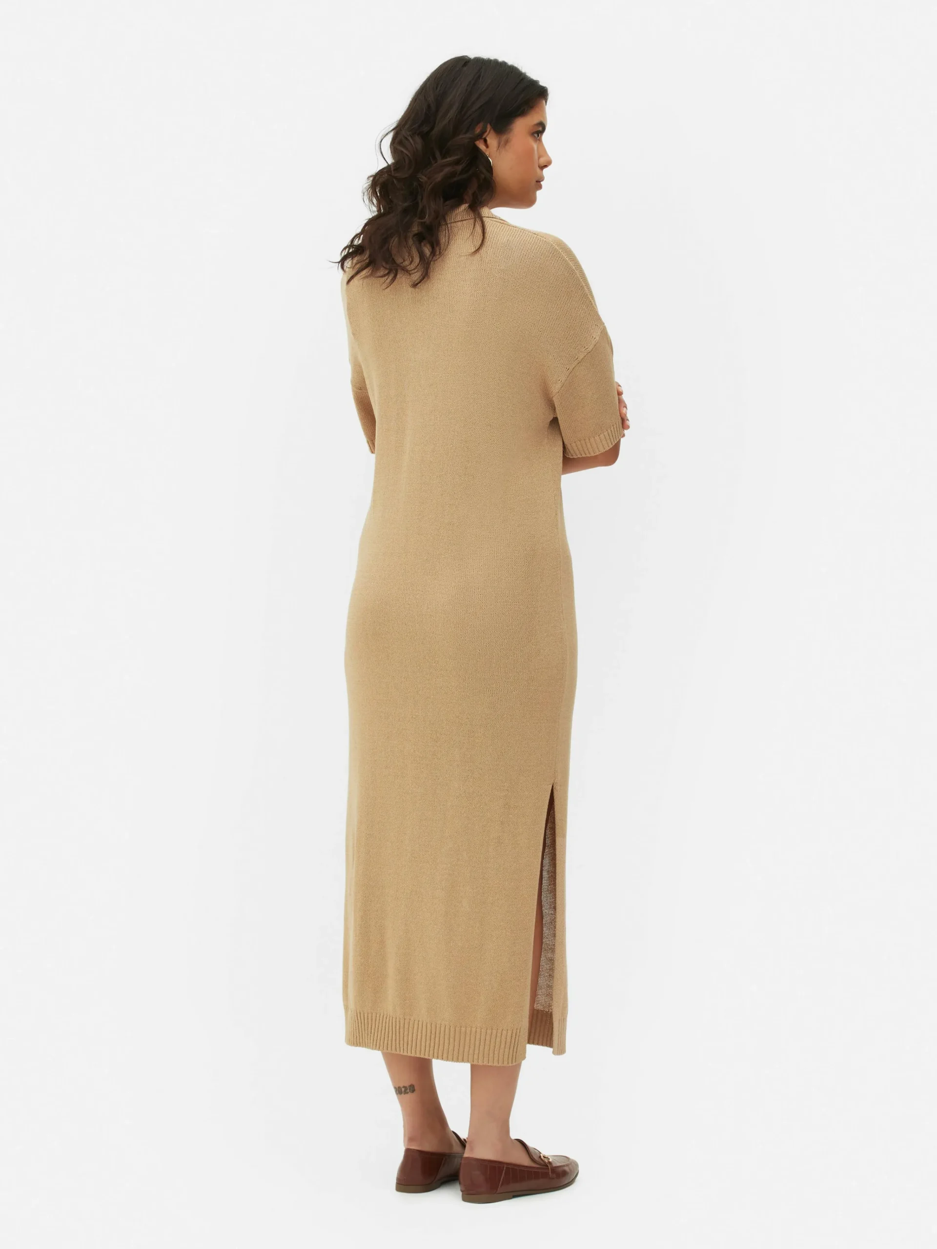 Femme Primark Robes|Robe Mi-longue Avec Col En V