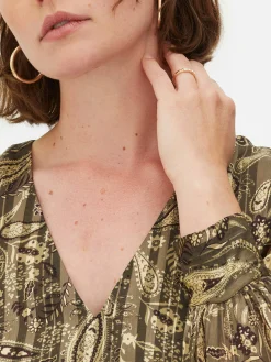 Femme Primark Robes|Robe Mi-longue Boho à Col En V