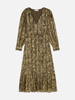 Femme Primark Robes|Robe Mi-longue Boho à Col En V