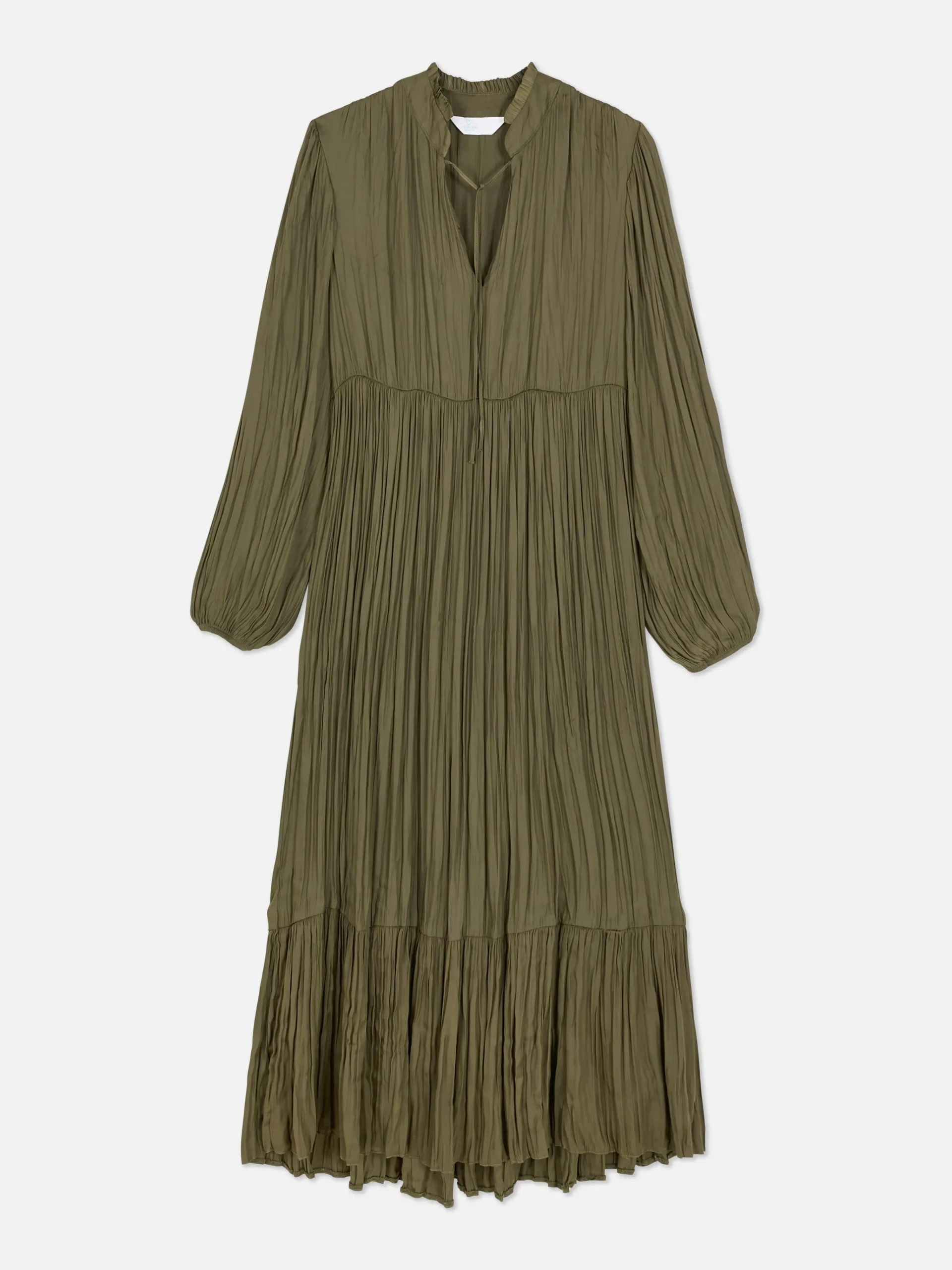 Femme Primark Robes|Robe Mi-longue Plissée En Satin