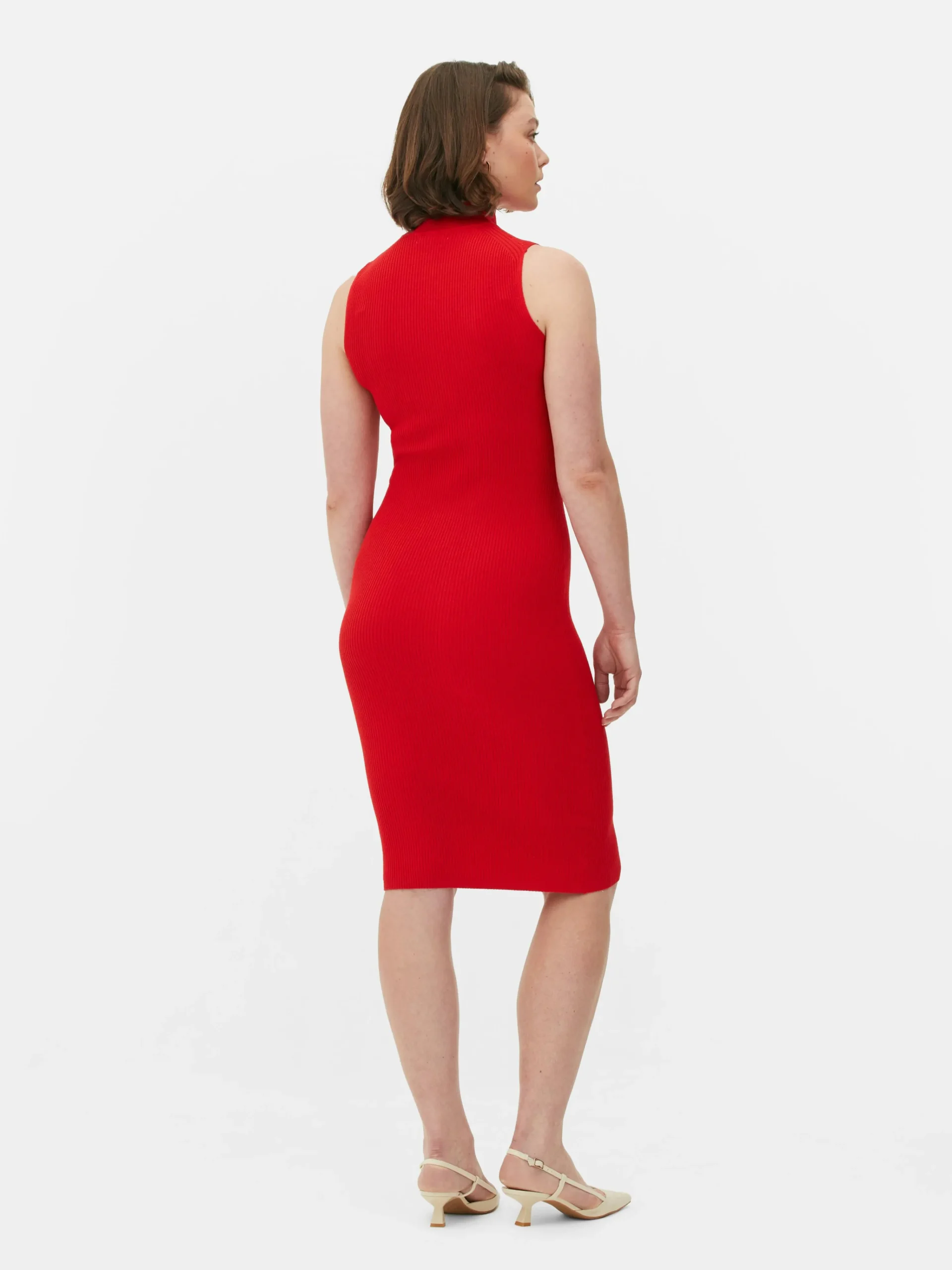 Femme Primark Robes|Robe Mi-longue Sans Manches En Maille