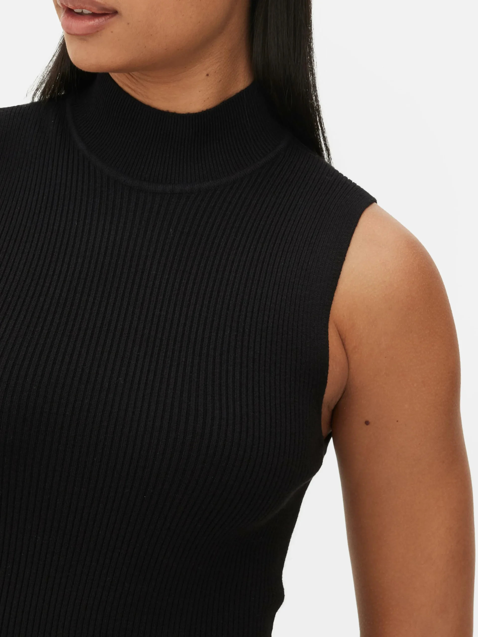 Femme Primark Robes|Robe Mi-longue Sans Manches En Maille