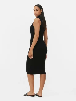 Femme Primark Robes|Robe Mi-longue Sans Manches En Maille