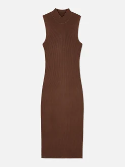 Femme Primark Robes|Robe Mi-longue Sans Manches En Maille