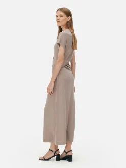 Femme Primark Robes|Robe Mi-longue Torsadée En Jersey The Edit