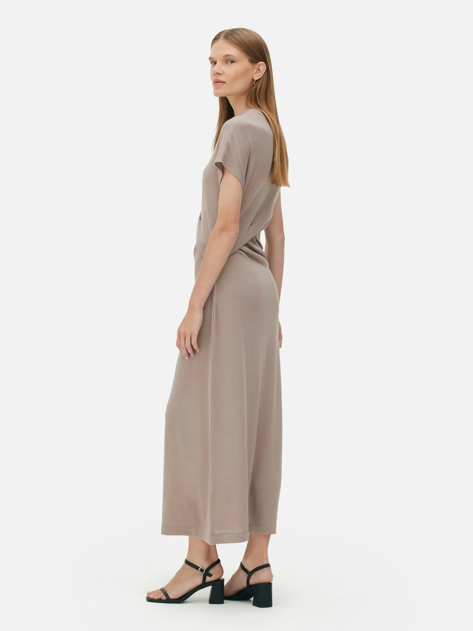 Femme Primark Robes|Robe Mi-longue Torsadée En Jersey The Edit