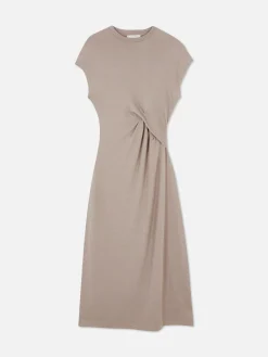 Femme Primark Robes|Robe Mi-longue Torsadée En Jersey The Edit